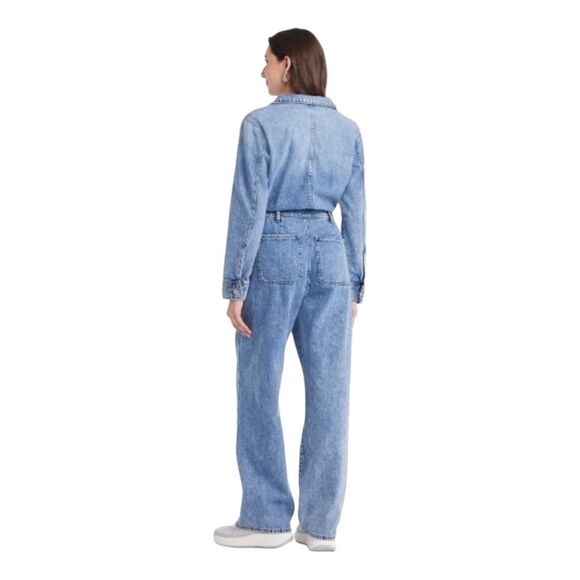 Universal Thread Denim Utility Jumpsuit - Size 14R - Picture 3 of 7